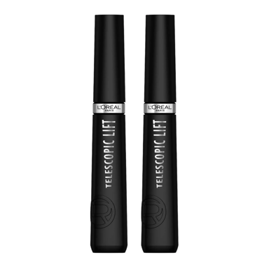 3 x L'Oreal Paris Telescopic Lift Mascara - 9.9ml Black