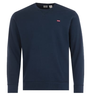 Levi's New Original Sustainable Crew Neck Sweatshirt - Blue