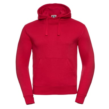 Russell Mens Authentic Hoodie (Classic Red)