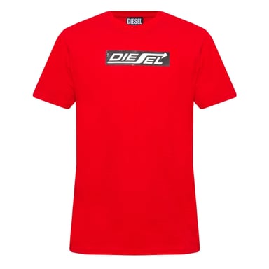 Diesel Arrow Logo Red T-Shirt