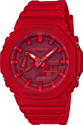 Casio G-shock Men's Red Watch GA-2100-4AER