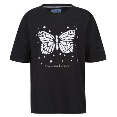 Regatta Womens/Ladies Christian Lacroix Bellegarde Butterfly T-Shirt (Black)
