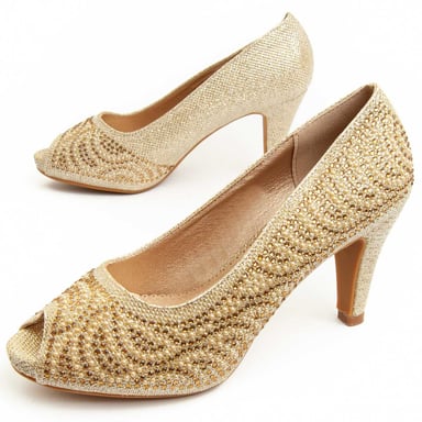 Montevita Heel Shoe Unne74 In Goud