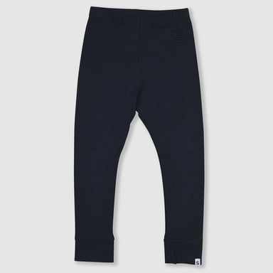 Navy cotton leggings