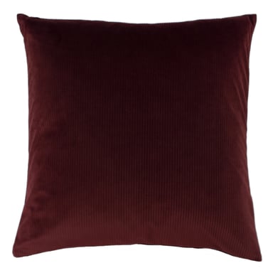 Aurora 45X45 Poly Cushion Ox Blood