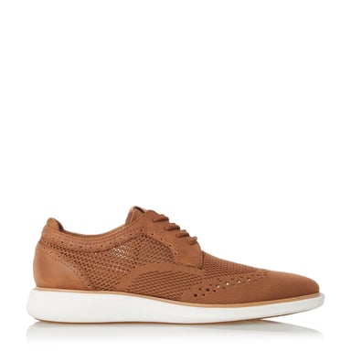 Dune Mens BARBED Wedge Sole Lace Up Brogue Shoes