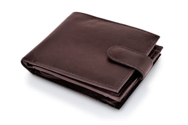 Woodland Leather Brown 4.5" RFID Multi Pocket Wallet