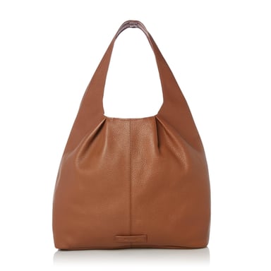 Dune DASHIING Leather Seam Detail Slouch Bag