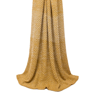 Elina 140X180 Throw Ochre