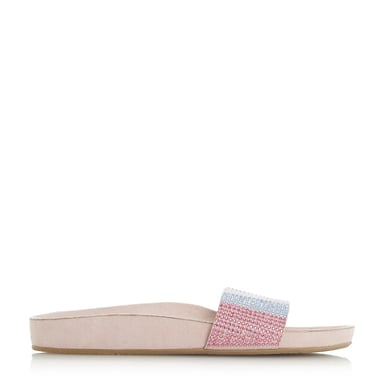 Dune Ladies LARSA Striped Diamante Slider