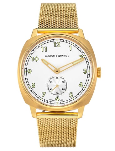 Meridian Milanese 38mm Gold White