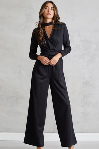 Choker Neck Jumpsuit