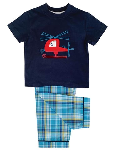 Boys' Red Helicopter Pyjama