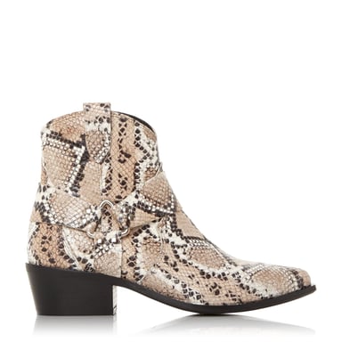 Dune Ladies PANCHOE DB Ankle Strap Western Boots