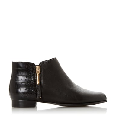 Dune Ladies PANDAN Side Zip Ankle Boots