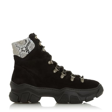 Dune Ladies PERIMETER Lace Up Hiker Boots