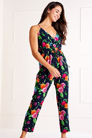 Floral Jumpsuit