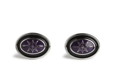 Simon Carter Purple Star Oval