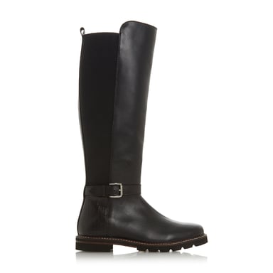 Dune Ladies TAMERA Buckle Detail Knee High Boots