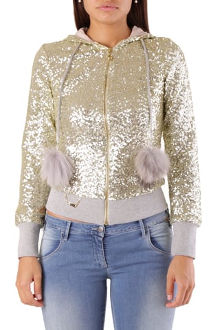 Met Women's Sweatshirt In Gold