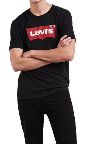 Levi`S Men's T-Shirt In Black
