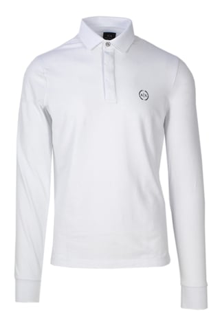 Armani Exchange Men's Polo In White
