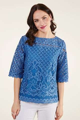 Placement Lace Top