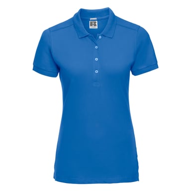 Russell Womens/Ladies Stretch Fitted Polo Shirt (Azure Blue)