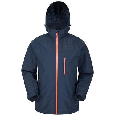 Mountain Warehouse Mens Brisk Extreme Vattentät Jacka (Marin)