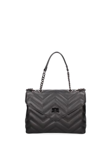 John Richmond Shoulder Bag Women BLACK AND GOLD