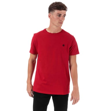 Men's Timberland TFO Logo Slim T-Shirt in Red