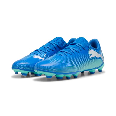 Puma Heren Future 7 Play FG/AG Voetbalschoenen (Blauw)