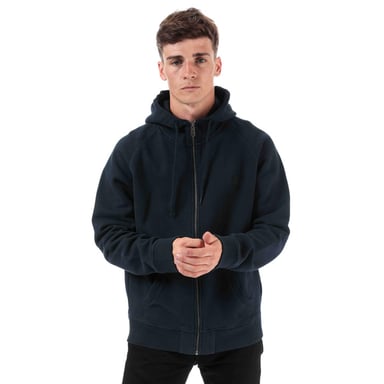 Men's Timberland Basic Zip Hoodie in Navy