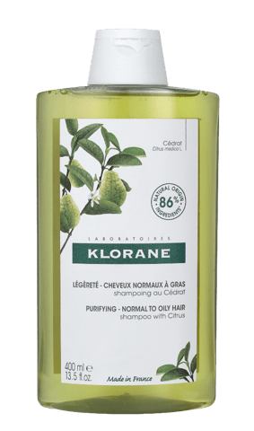Klorane Purifying Shampoo With Citrus Pulp 400 ml