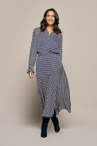 Amee Print Rok Navy / Multi