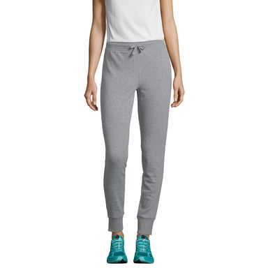 SOLS Womens/Ladies Jet Melange Jogging Bottoms (Grey Melange)