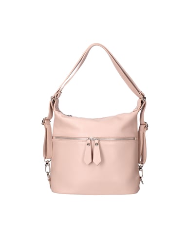 Viola Castellani Shoulder bag convertible into a backpack Women LIGHT PINK