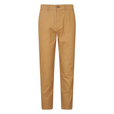 Mountain Warehouse Mens Woods Organic Cotton Chinos (Tan)