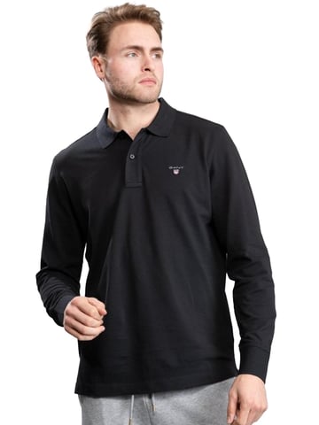 Gant | Mens Long Sleeve Polo Shirts