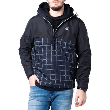 Calvin Klein Men's Technical Pop Over Windbreaker