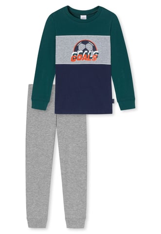 Schiesser Jungen Schlafanzug Lang Pyjamas Multicoloured