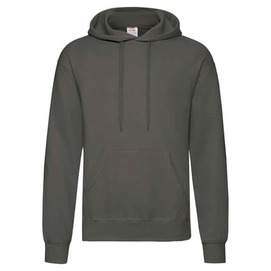 Fruit of the Loom Unisex Adult Classic Hoodie (Light Graphite Solid)