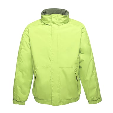 Regatta Mens Dover Waterproof Windproof Jacket (Key Lime/Seal)
