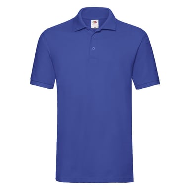 Fruit of the Loom Mens Premium Pique Polo Shirt (Royal Blue)