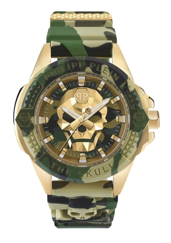 Philipp Plein The $kull Herrarnas Gröna Klocka PWAAA0921