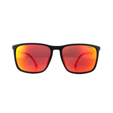 Carrera Sunglasses 8031/S BLX W3 Matte Black Red Red Mirror