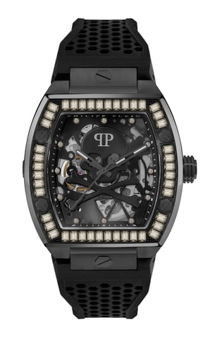 Philipp Plein The $keleton Men's Black Watch PWBAA1923