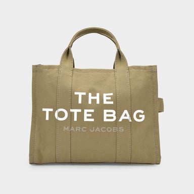 The Small Tote Bag - Marc Jacobs - Slate Green - Cotton