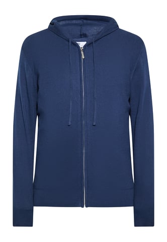 Mo Hooded jacket Men marine