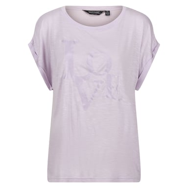 Regatta Dames/Dames Roselynn Love T-Shirt (Pastel Lila)